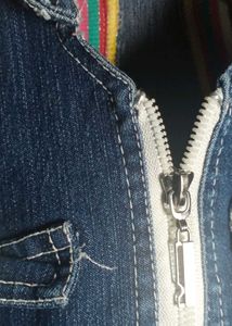 Denim Dress For Girls