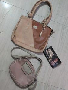 Combo Of Used Purses
