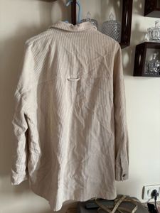 Oversized Corduroy Shirt Jacket