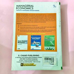 Managerial Economics by H L Ahuja