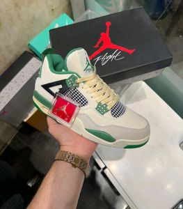 NIKE AIR JORDAN 4 OIL GREEN