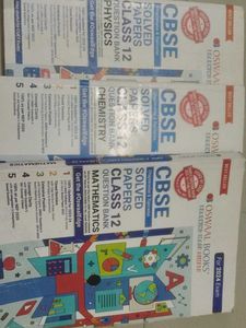 CBSE Class 12 Oswaal Solved Papers