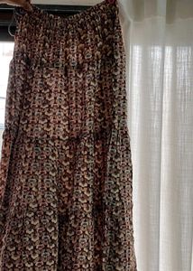 Ethnic And Summer Long Skirt