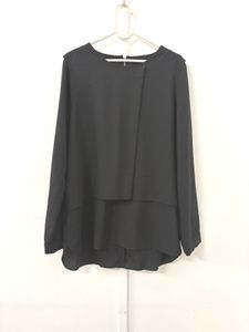 Elegant Black Layered Top