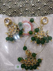 Trending Invisible Kundan Necklace Set