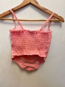 Pink Lace Corset Top
