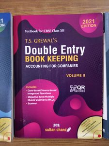 TS Grewal&#39;s Accountancy Books- Volume 1,2 And 3.