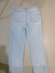 Light Wash Wide Leg Jeans