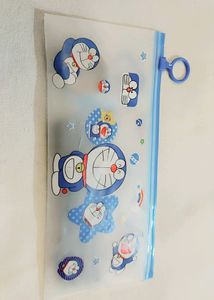Doraemon Stationary Kit+ Pens And Sticky Notes