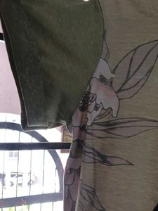 Floral &#39;Be You Unique &#39; Graphic Tee