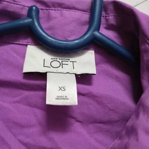 Stretchable Purple Top .
