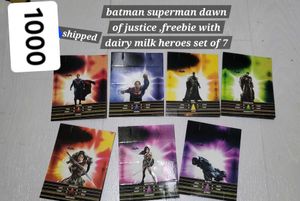 Dawn Of Justice Batman,superman Cadbury Freebie