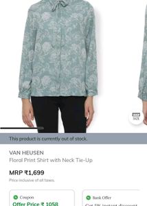 VAN HEUSEN Floral Print Blouse