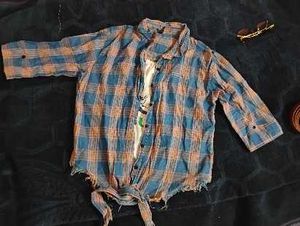 Bugs Bunny Plaid Shirt