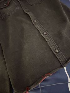 Grey Denim jacket.