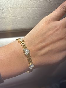 Gold Charm Bracelet