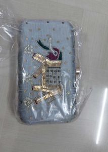 Clutch Embroidered Elephant Premium quality