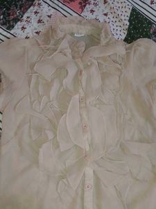 Elegant Ruffled Blouse