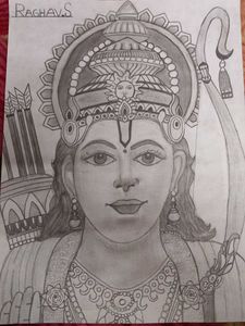 Ram Ji Drawing