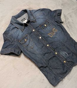 Y2K D&amp;G Denim shirt