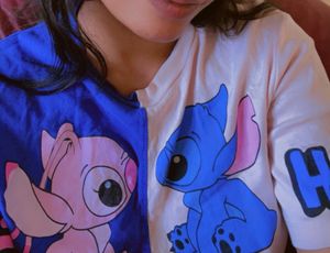 Stitch printed Crop Top