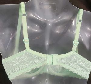 Mint Green Lace Bra 🖤