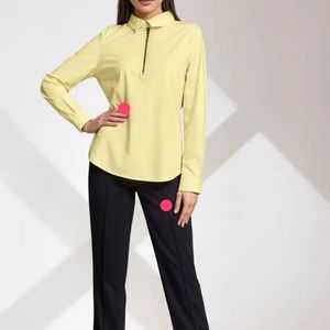 Yellow Long Sleeve Top