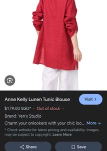 Anne Kelly Linen Embroidered Tunic
