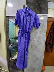 Vintage Blue Jumpsuit