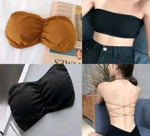 Women Comfortable Bra - Black &amp; Cream
