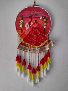 Wedding Anniversary Embroidery Hoop