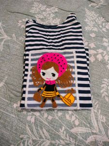 🧿😍Cute Striped Girl's Top