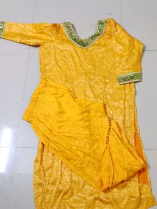 Yellow Bridal Dress