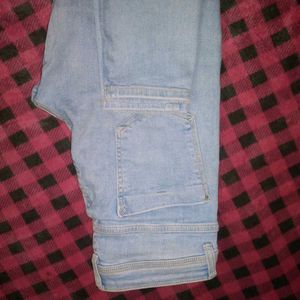 Light Wash Denim Jeans