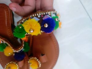 Stylish Indian Footwear For Baby Girl