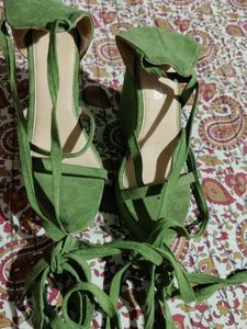Green Classy Heels
