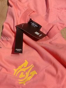Amiri Pink Back Print