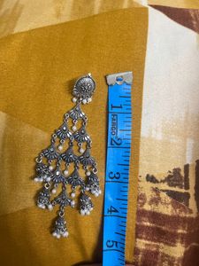 Oxidised Jumka Earring