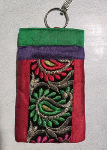 Saree Mobile Pouch Waist Clip Hook Ladies Purse