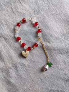 Beaded Heart Bracelet
