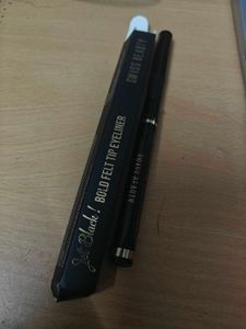 Swiss Beauty Jet Black Bold Felt Tip Eyeliner