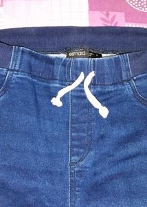 Dark Blue Denim Jeans