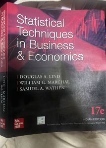Statistical Techniques in Business & Economics