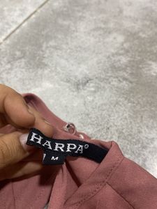 Elegant Mauve Cutout Blouse