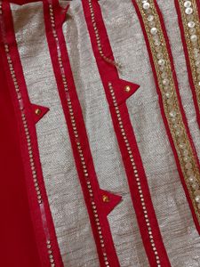 Beautiful Red Saree