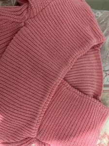 Beautiful Pink Cross Sweaters