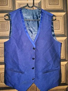 Men Waistcoat Royal Blue 🔵