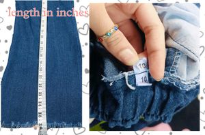 Wide Leg Denim Pants