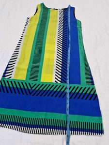 Striped Sleeveless Dress