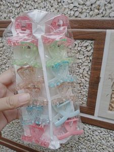 12- Pastel Hair Claw Set